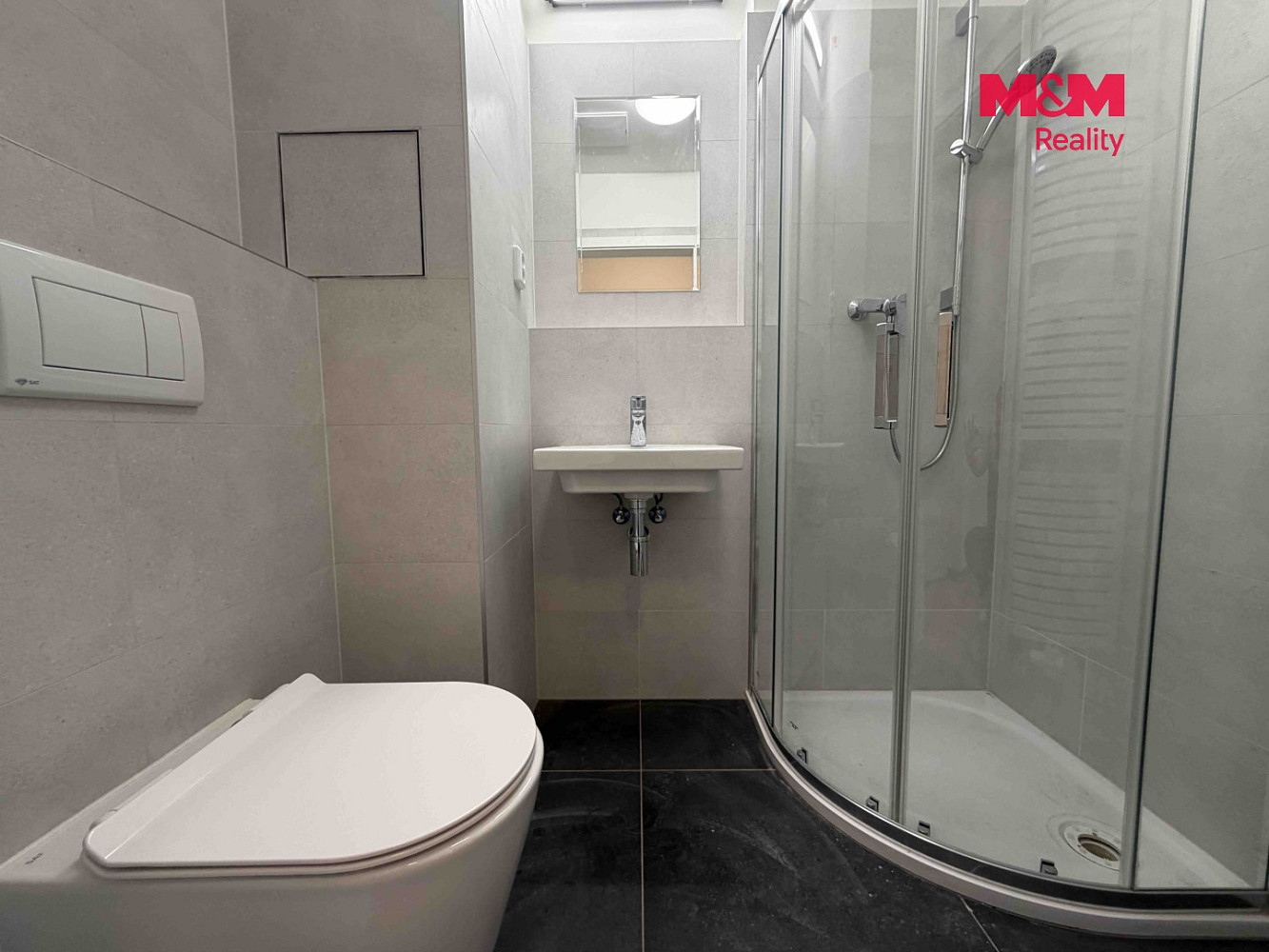 Pronájem bytu 1+kk 28 m² – pohled 6