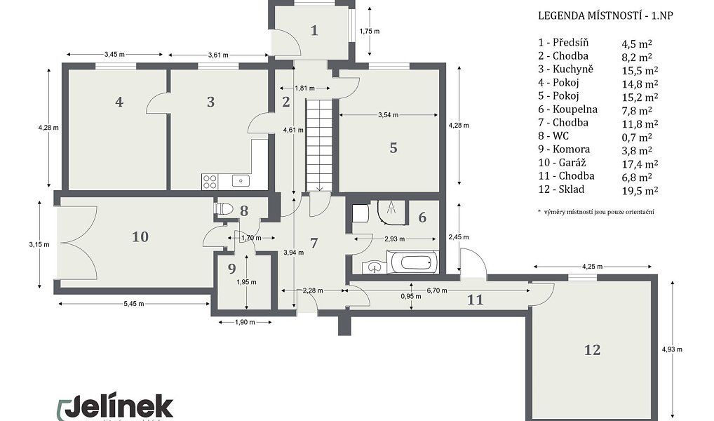 Prodej chaty/chalupy 104 m² s pozemkem 1 265 m², Rohozná – náhled fotky 20