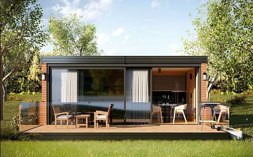 Prodej luxusního mobilheimu 30m2 + 15m2 terasa, Jiráskova, Svitavy