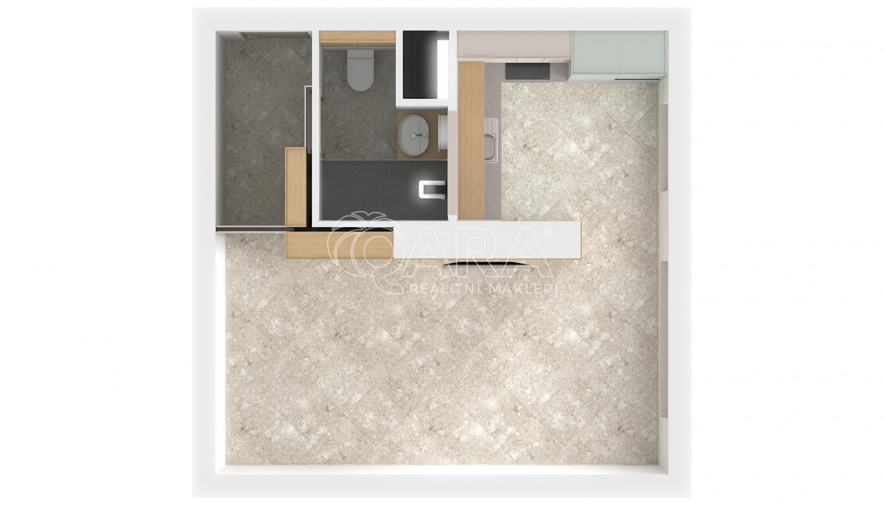 Pronájem bytu 1+1 33 m²
