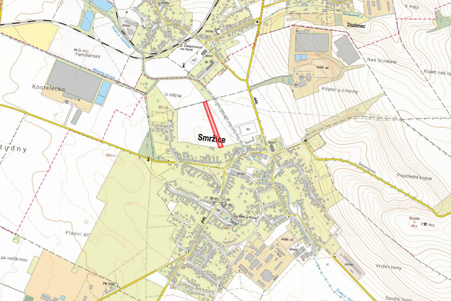 Prodej pole 6 765 m² — photo 2
