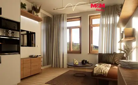 Prodej bytu 2+kk 38 m², Grafická, Praha 5 - Smíchov