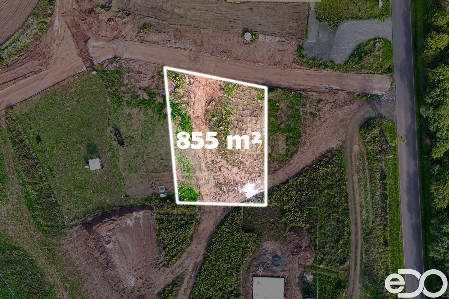 Prodej stavebního pozemku 855 m²