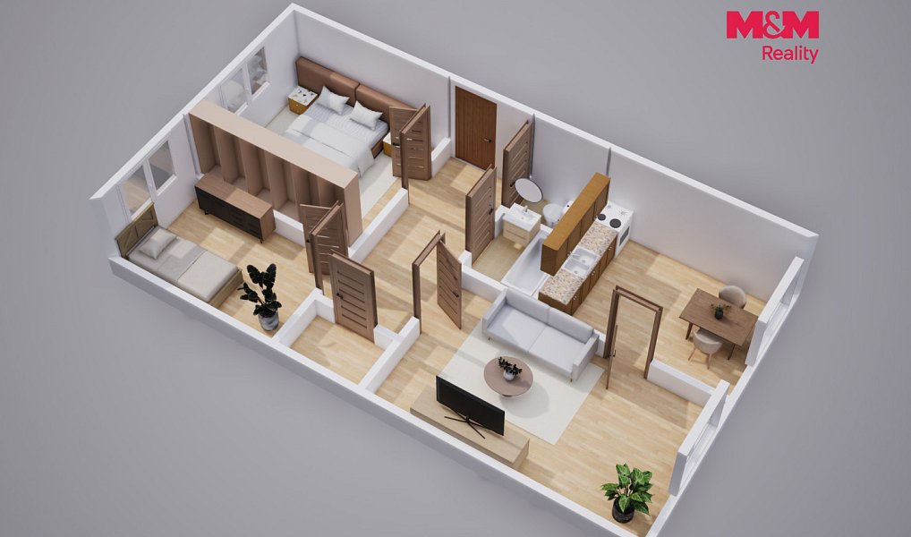 Prodej bytu 3+1 57 m², Teplice – náhled fotky 13