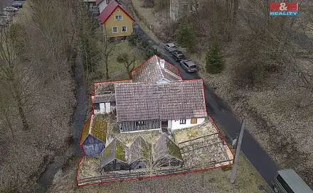 Prodej chaty/chalupy 85 m² s pozemkem 312 m², Potoční, Luby, okres Cheb