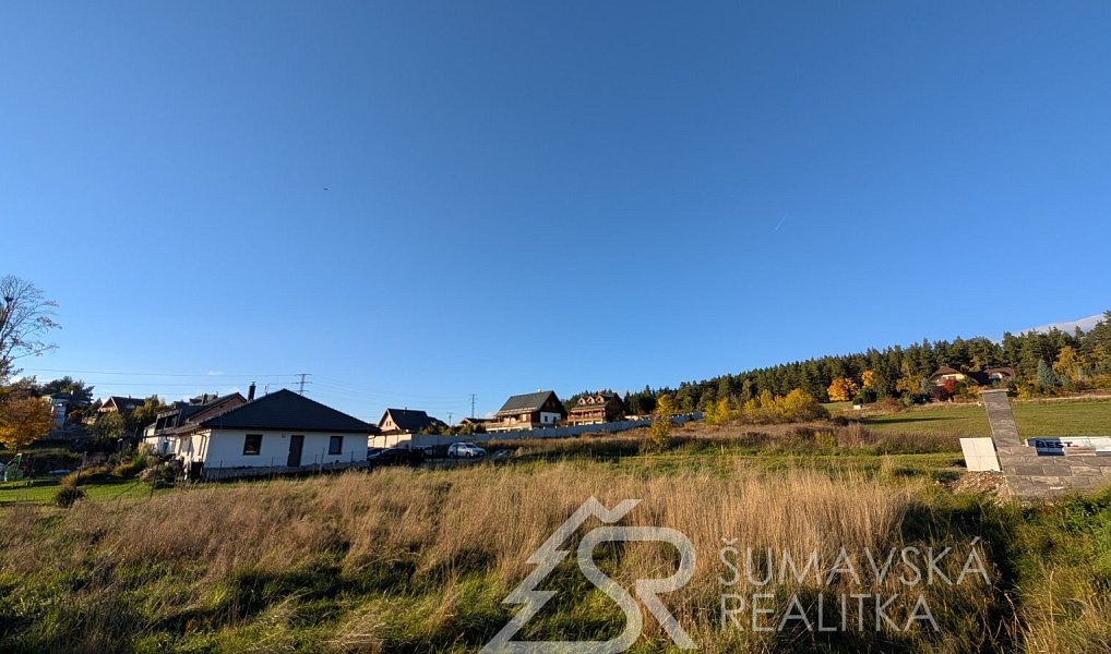 Prodej stavebního pozemku 960 m², Vimperk – náhled fotky 9