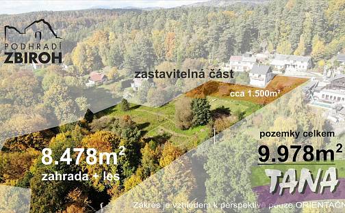 Prodej stavebního pozemku 9 985 m², Koberovy - Zbirohy, okres Jablonec nad Nisou