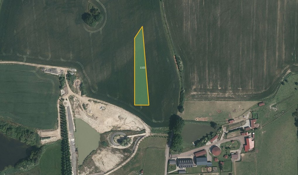 Prodej pole 14 650 m², Myslkovice – náhled fotky 3