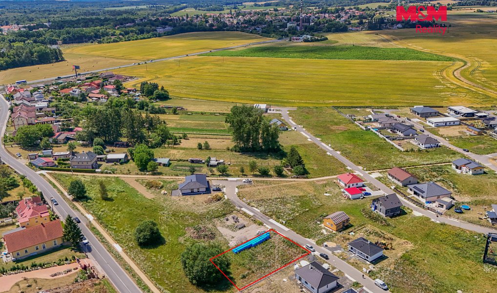 Prodej stavebního pozemku 884 m², Třebeň – náhled fotky 2