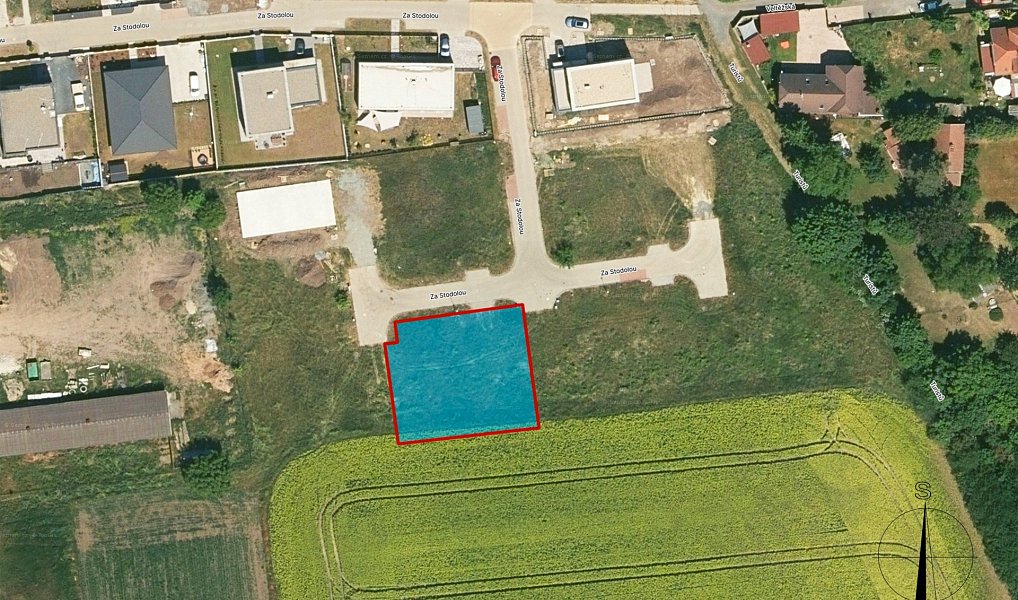 Prodej stavebního pozemku 677 m², Zdiby – náhled fotky 4