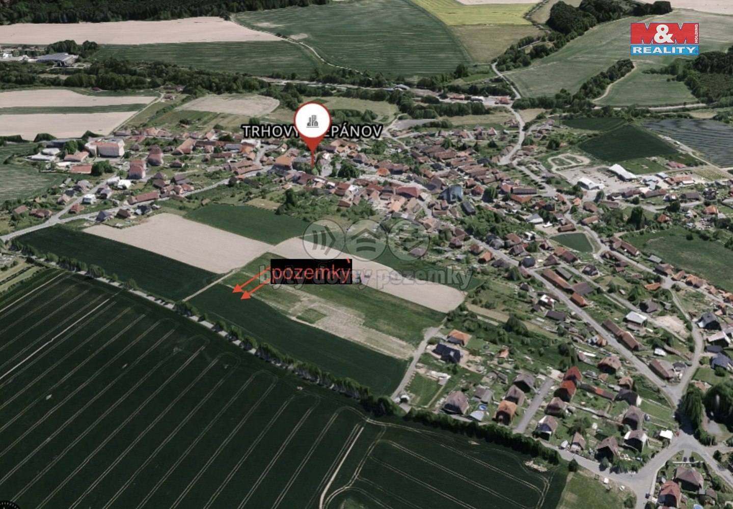 Prodej stavebního pozemku 1 021 m²