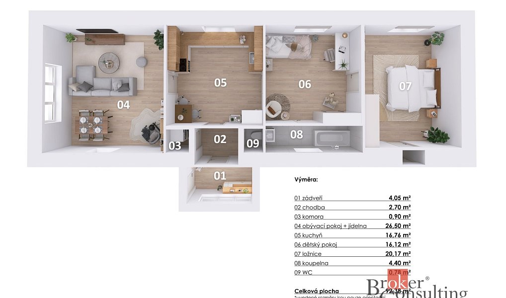 Prodej domu 92 m² s pozemkem 680 m², Putim – náhled fotky 21
