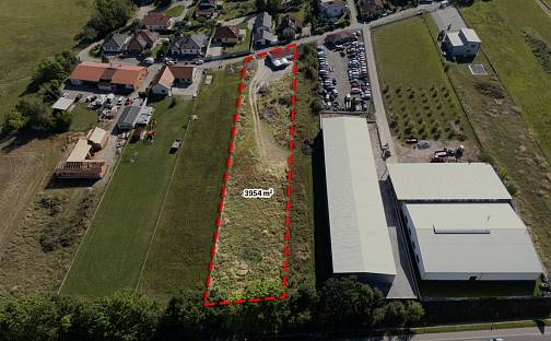 Prodej komerčního pozemku 3 954 m², Průmyslová, Kamenný Újezd, okres České Budějovice