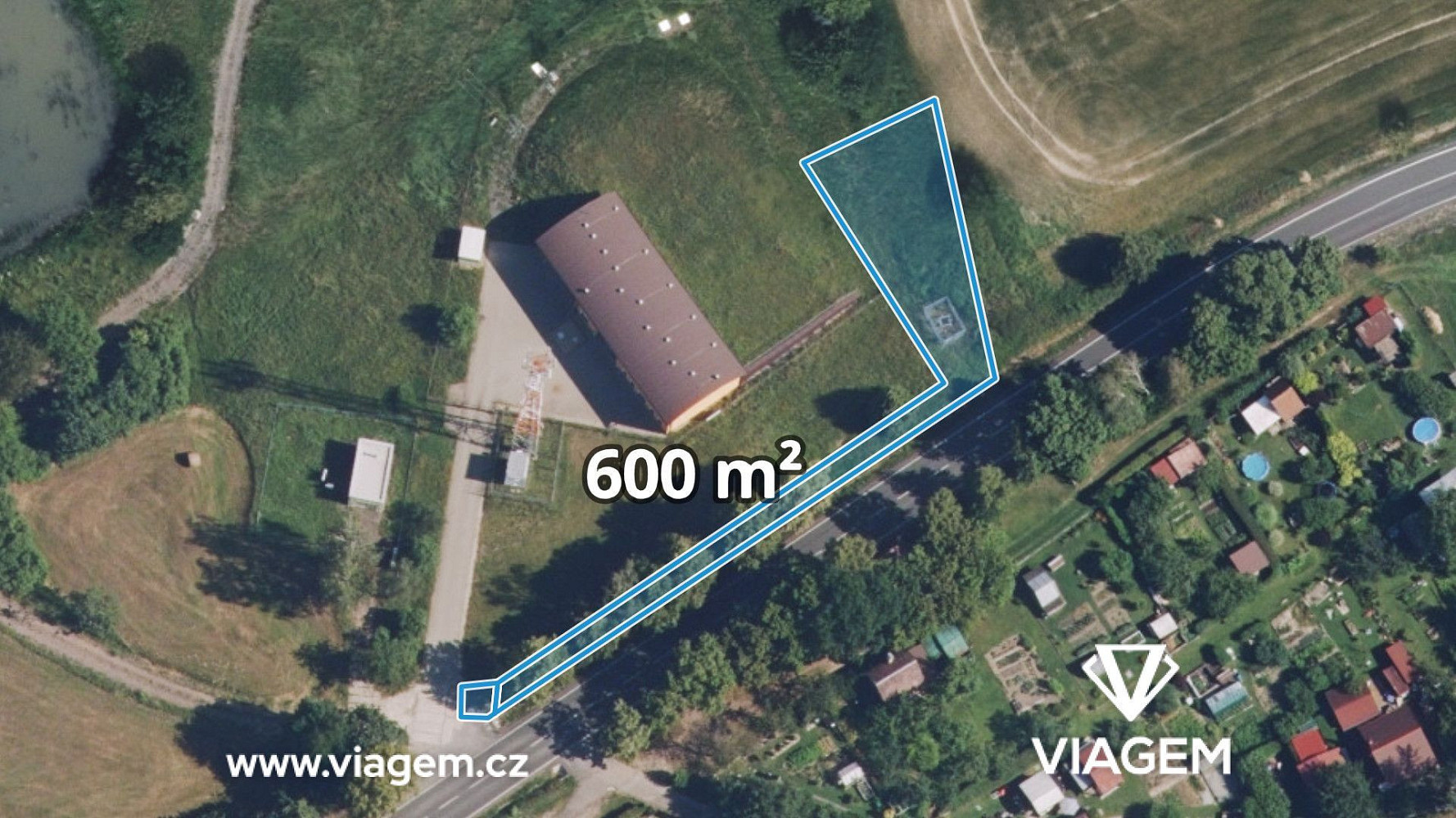 Prodej pole 600 m²