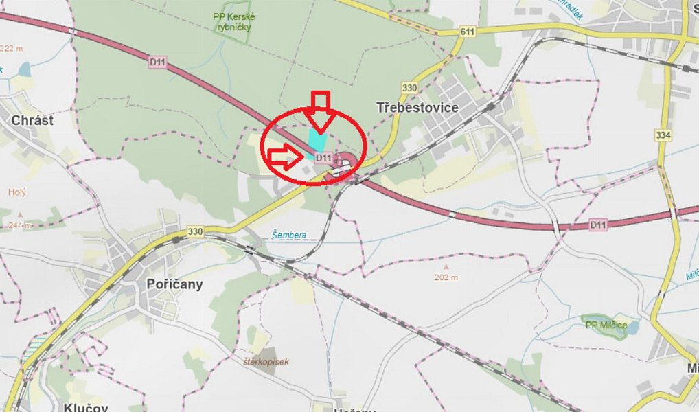 Prodej lesa 7 349 m², Třebestovice – náhled fotky 13