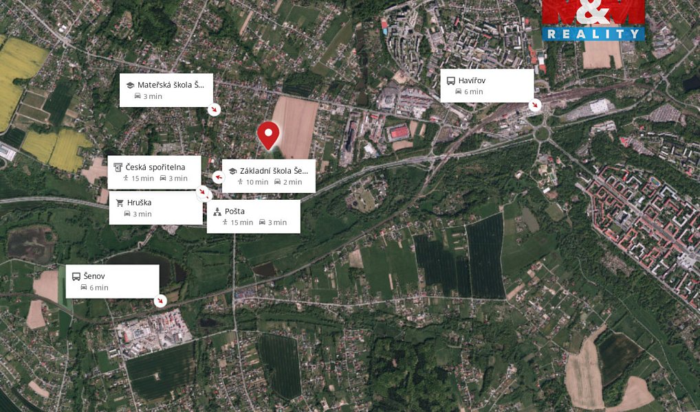 Prodej stavebního pozemku 1 064 m², Šenov – náhled fotky 14