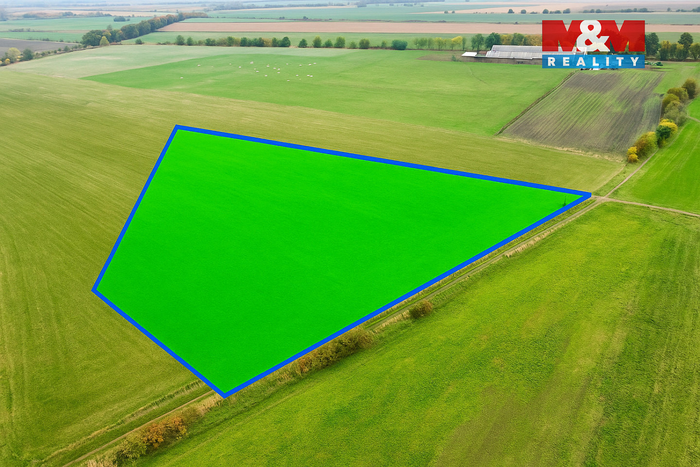 Prodej pole 23 163 m² – pohled 2