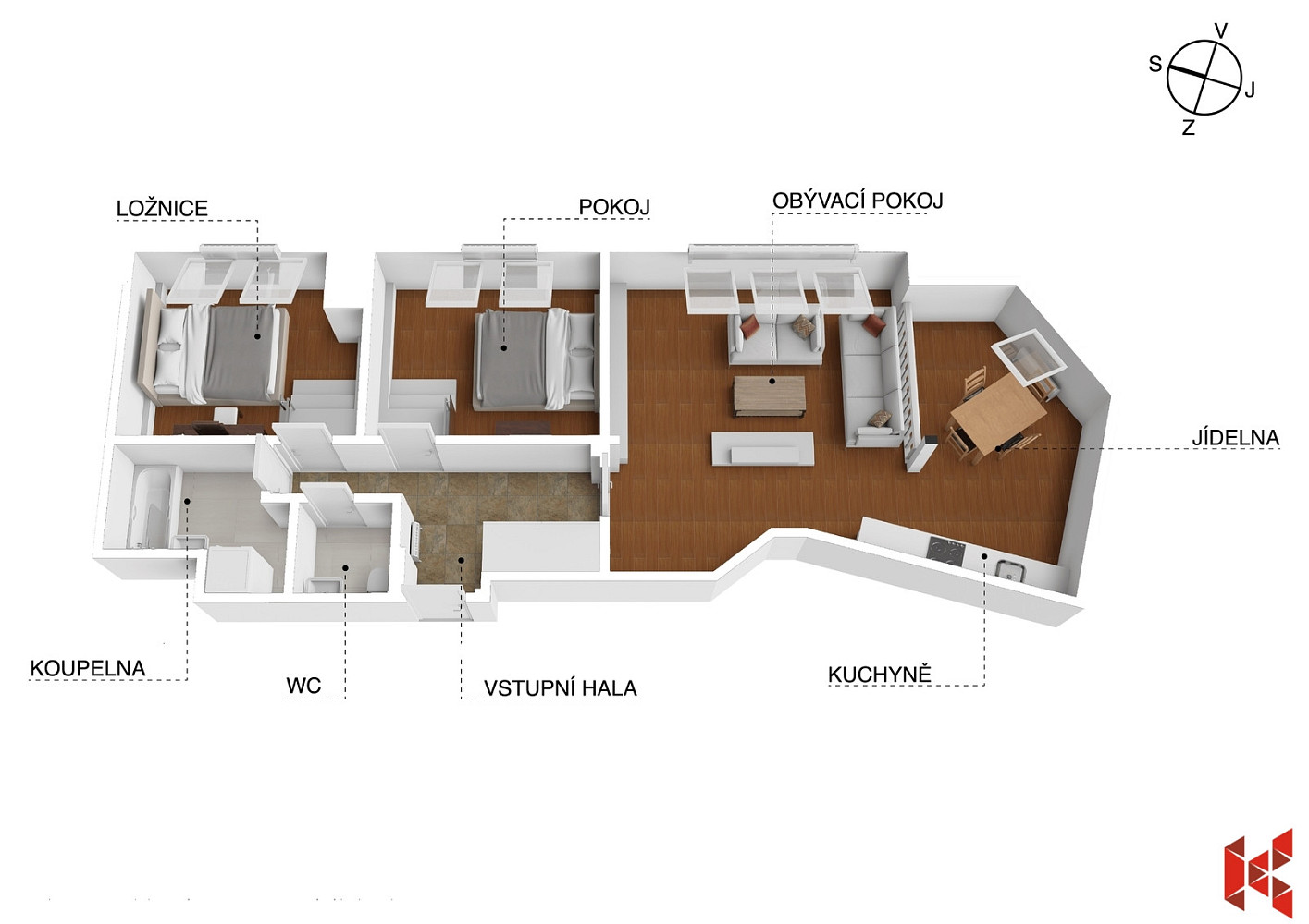 Prodej bytu 3+kk 78 m² — photo 2
