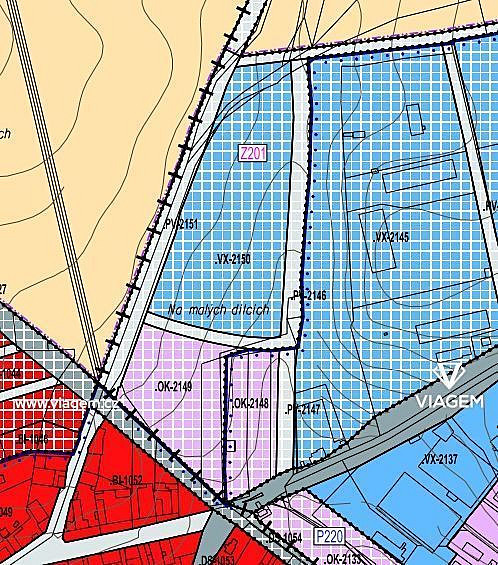 Prodej stavebního pozemku 2 854 m² – fotografie 3