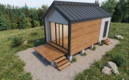 NOVÝ TINY HOUSE 26 m2 CELOROČNÍ VYUŽITÍ, Nerudova, Humpolec, okres Pelhřimov
