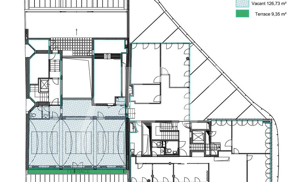 Pronájem kanceláře 133 m², Praha – náhled fotky 3