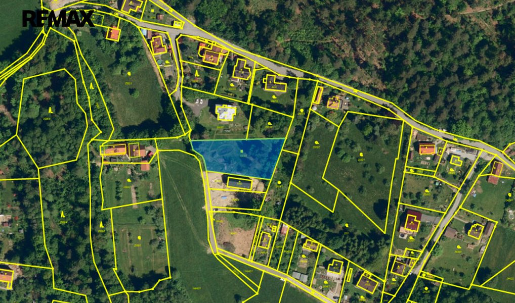 Prodej pozemku, 1901 m², Vsetín, Rožnov pod Radhoštěm