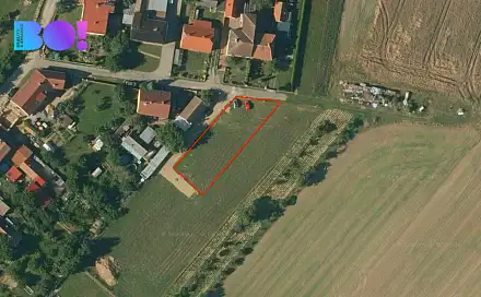 Prodej stavebního pozemku 722 m², Láz, okres Třebíč