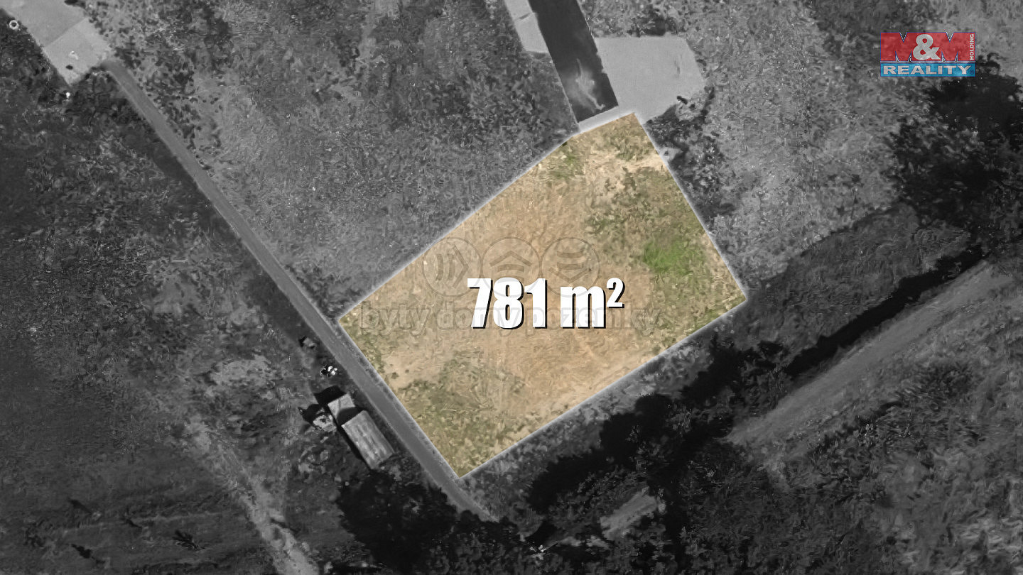 Prodej stavebního pozemku 781 m²