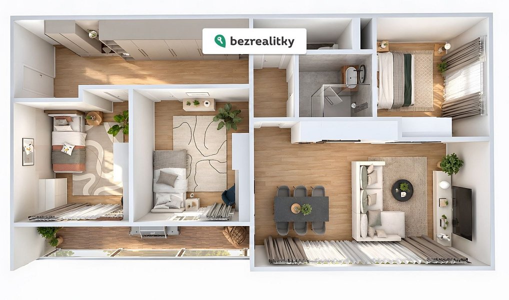Prodej bytu 4+kk 67 m², Praha – náhled fotky 15