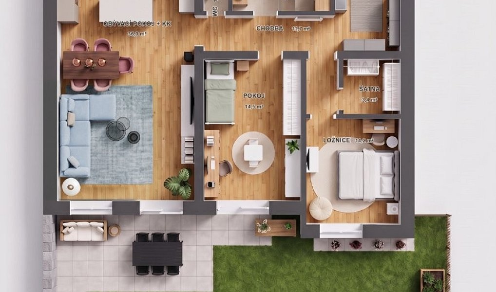 Prodej bytu 3+kk 94 m², Brno – náhled fotky 20