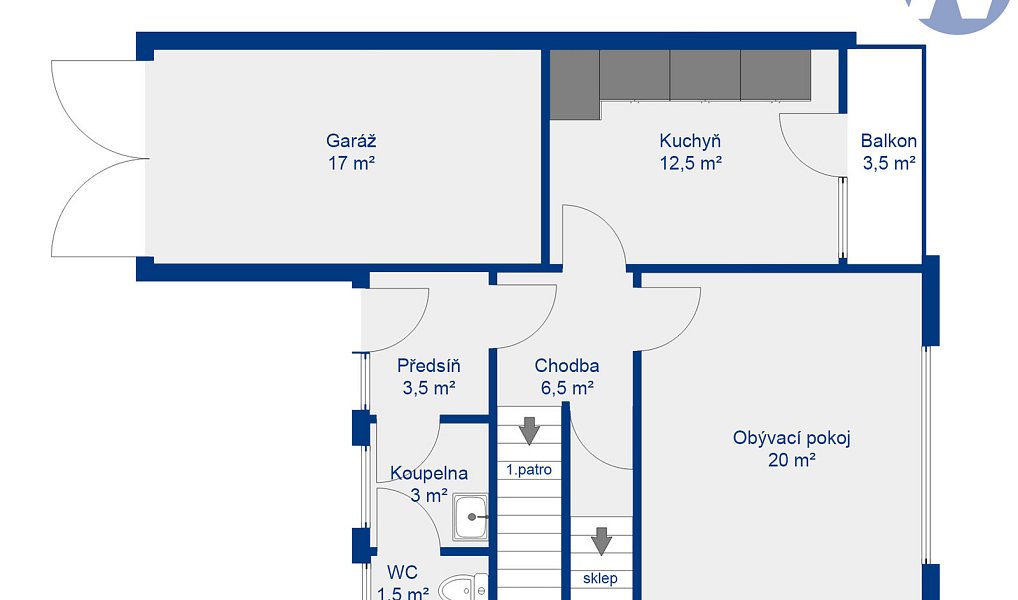 Prodej domu 127 m² s pozemkem 135 m², Nečín – náhled fotky 13