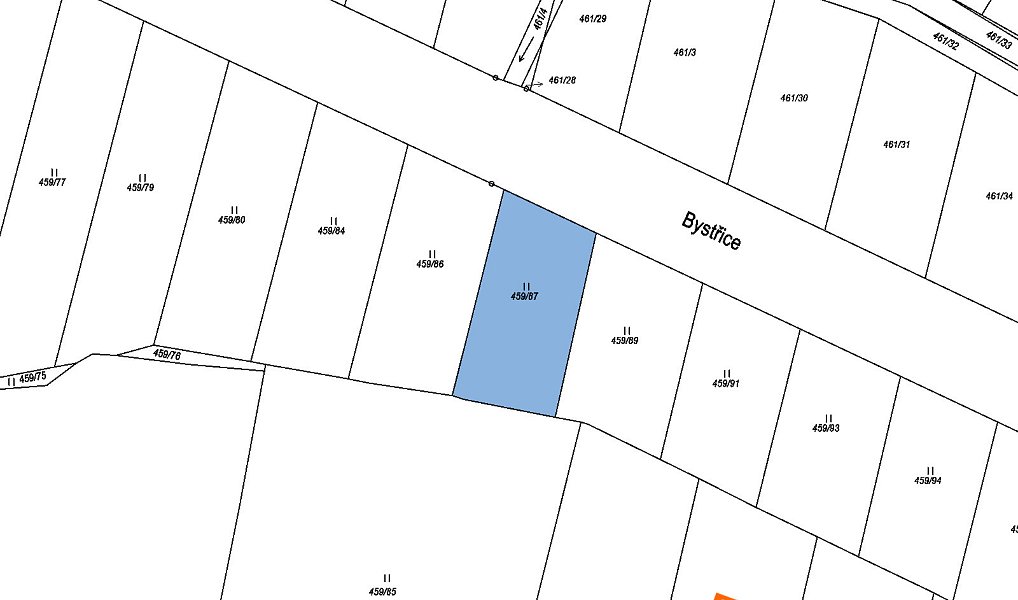Prodej pole 240 m², Kratonohy – náhled fotky 2