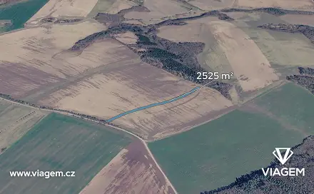 Prodej pole 1 578 m², Dobrkovice, okres Zlín