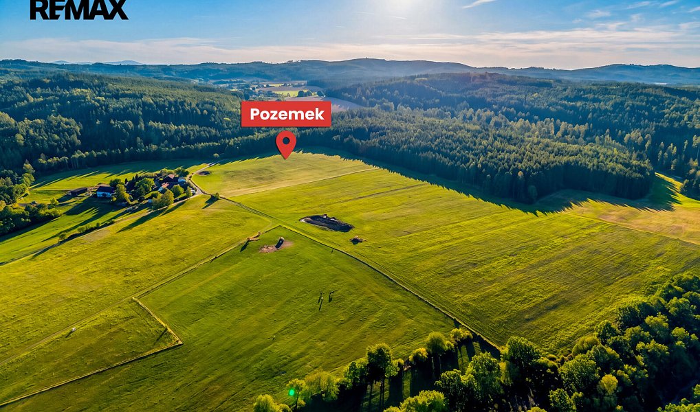 Prodej stavebního pozemku 1 262 m², Albrechtice nad Vltavou – náhled fotky 3