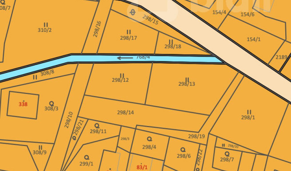 Prodej stavebního pozemku 746 m², Ostřetín – náhled fotky 3