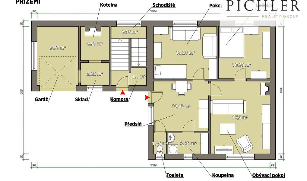 Prodej domu 171 m² s pozemkem 226 m², Úžice – náhled fotky 27