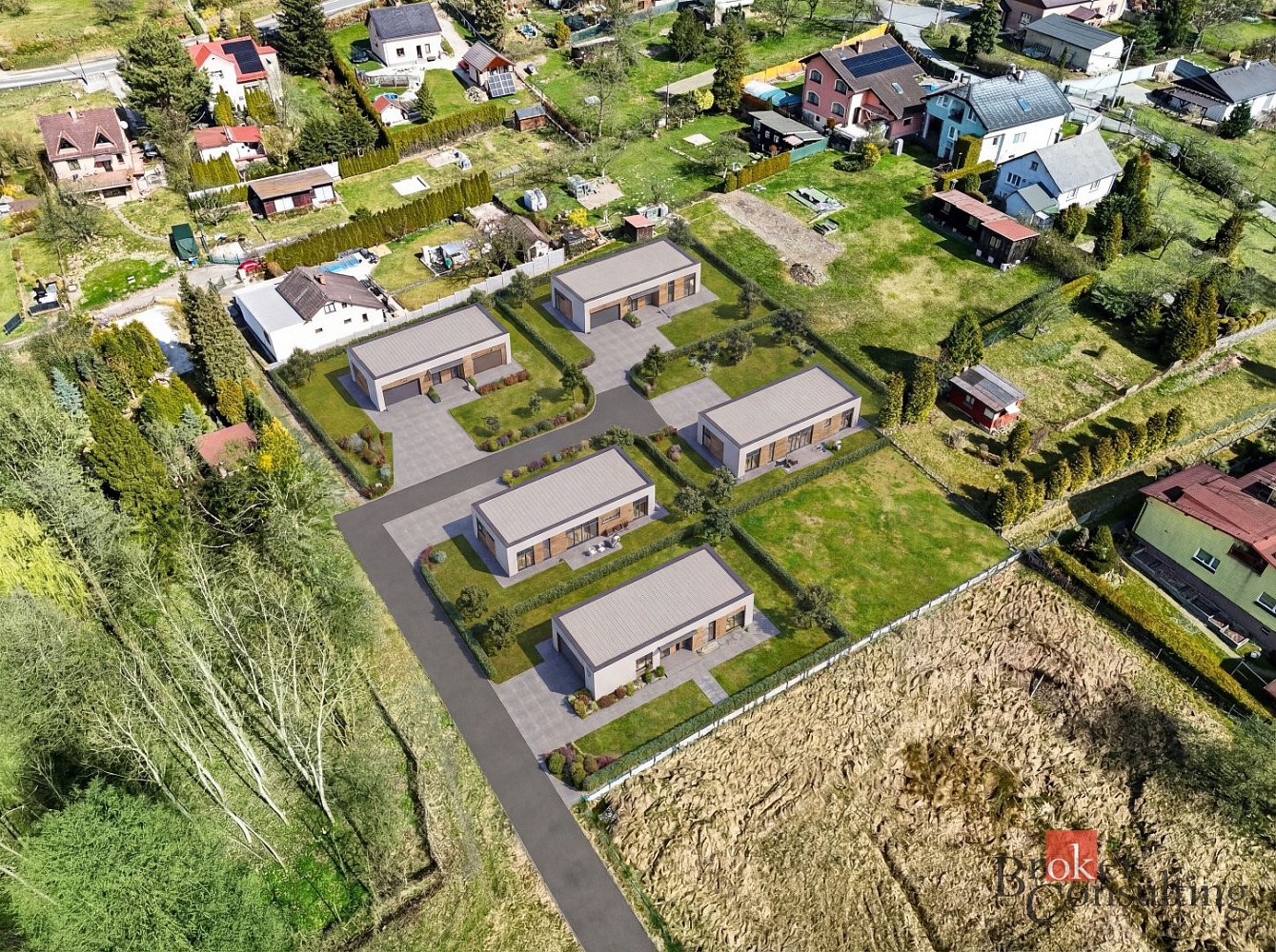 Prodej pozemku se stavebním povolením Michálkovice – další