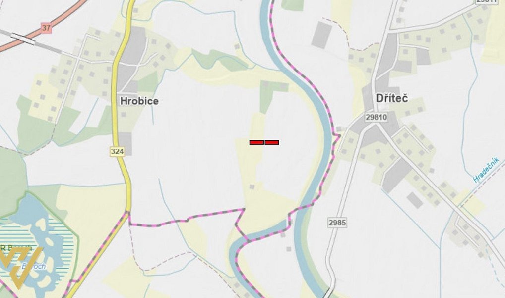 Prodej pole 9 373 m², Hrobice – náhled fotky 6