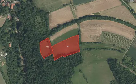 Prodej louky 15 603 m², Kouřim, okres Kolín