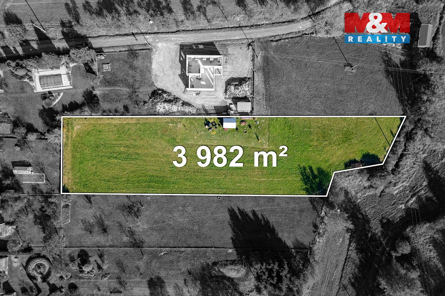 Prodej stavebního pozemku 3 982 m² — photo 3