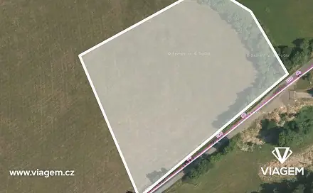 Prodej pole 4 234 m², Částkov, okres Uherské Hradiště