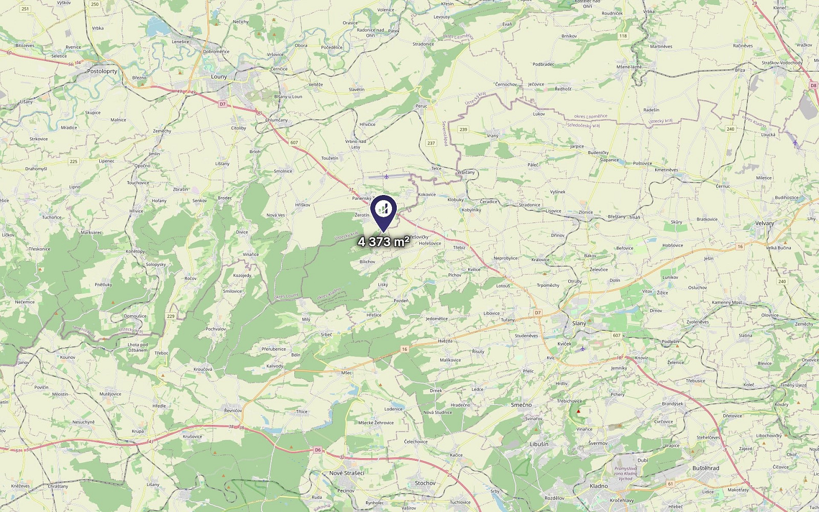 Prodej pole 4 373 m² — photo 3