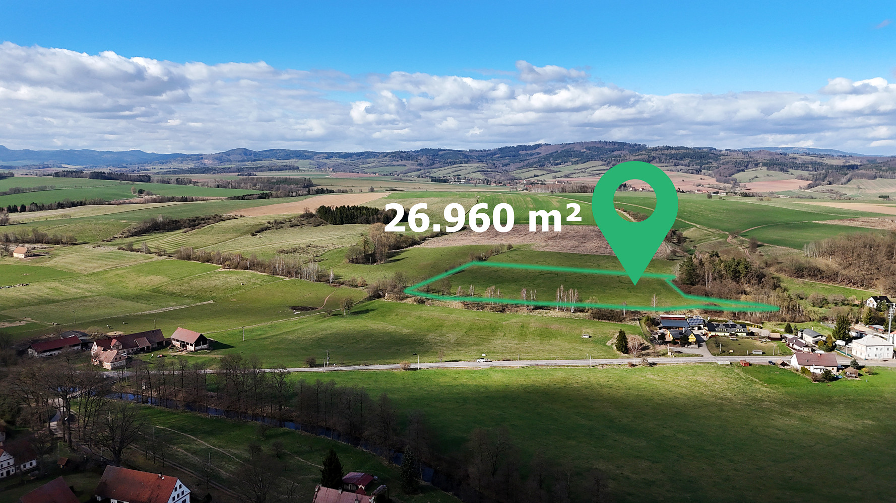 Prodej louky 26 960 m², Otovice