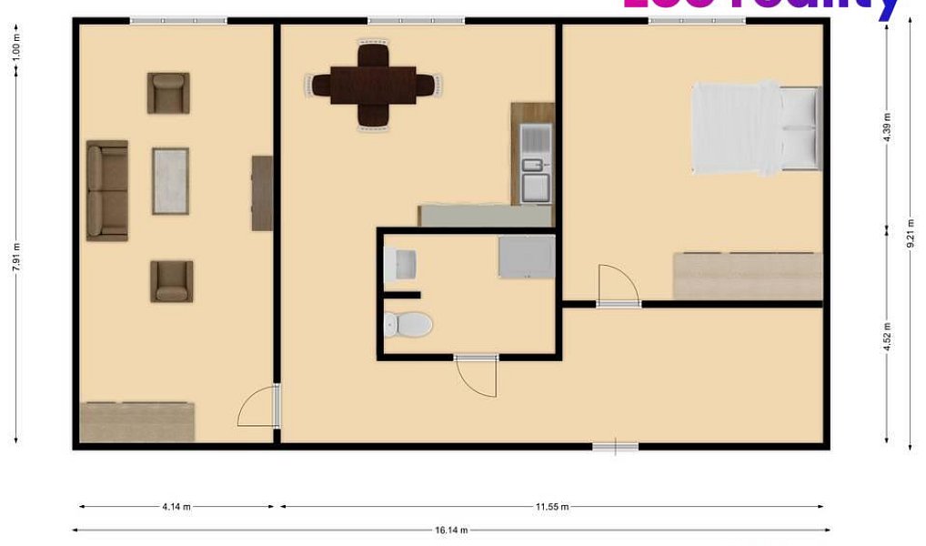 Prodej bytu 2+1 61 m², Klášterec nad Ohří – náhled fotky 8