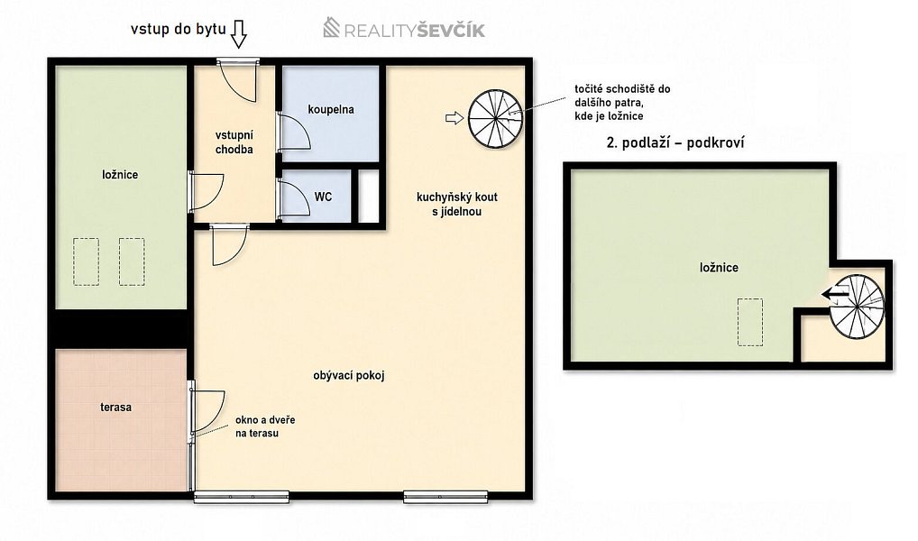 Prodej bytu 3+kk 90 m², Dobrá Voda u Českých Budějovic – náhled fotky 3