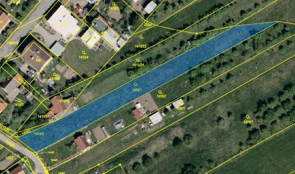 Prodej stavebního pozemku 1 635 m², Slavičín – náhled fotky 5