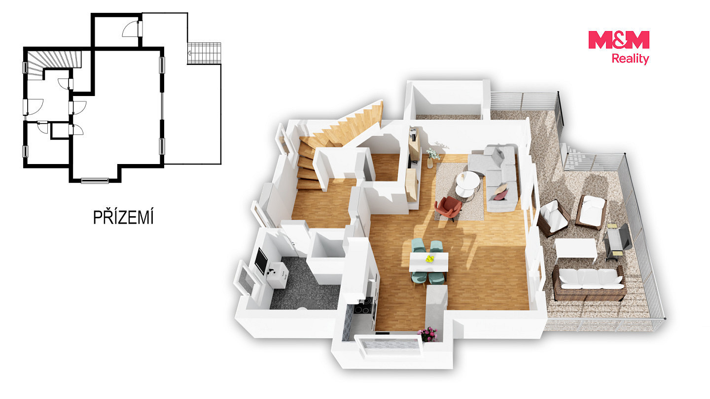Prodej domu 98 m² s pozemkem 542 m² – fotografie 3
