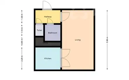 Prodej bytu 1+1 34 m², Javorová, Most
