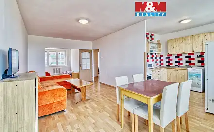 Pronájem bytu 4+1 83 m², Luční, Litvínov - Janov, okres Most