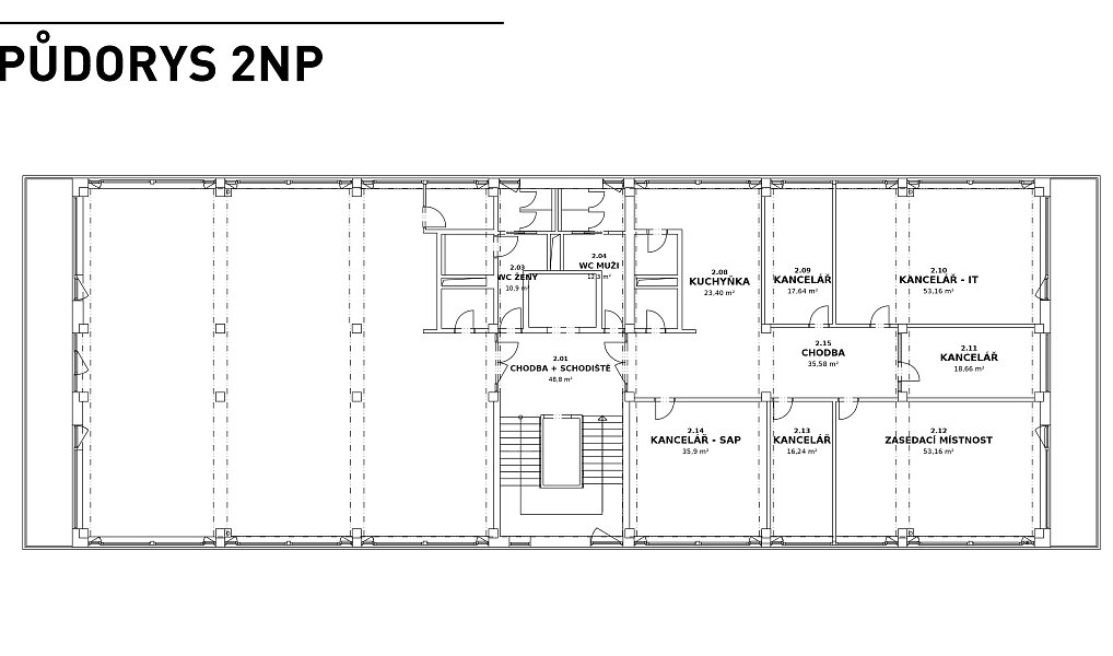 Pronájem kanceláře 277 m², Liberec – náhled fotky 4